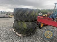 2 28.1 tyres on rims - 2