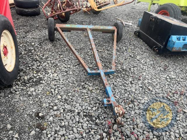 Small trailer frame