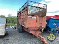 New Trailer 20ft silage trailer/ 32 ton spring kit, brakes and lights Good working order - 2