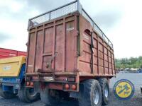 New Trailer 20ft silage trailer/ 32 ton spring kit, brakes and lights Good working order - 3