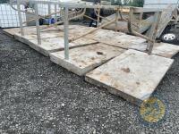 10x cow cubicles