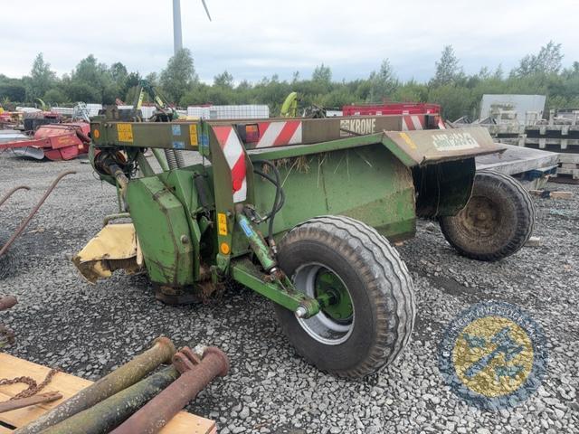 Krone 9ft trailed mower & shaft bed needs attention