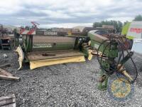 Krone 9ft trailed mower & shaft bed needs attention - 3