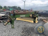Krone 9ft trailed mower & shaft bed needs attention - 4