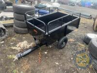Garden tipping trailer