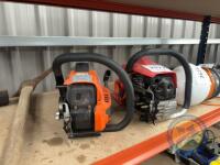 2x chain saws - 3