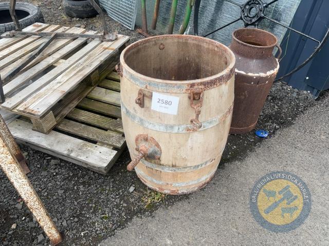 Wooden barrel