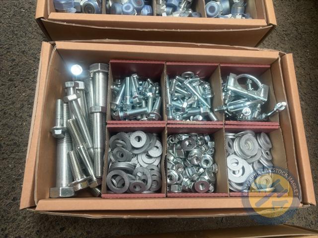 Selection nuts bolts & clamps