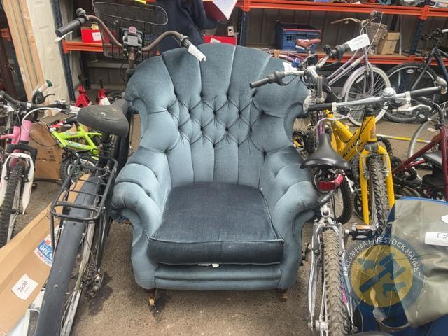 Blue chair