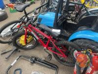 Red apollo bike