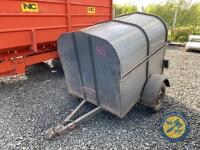 Aluminium calf/sheep trailer