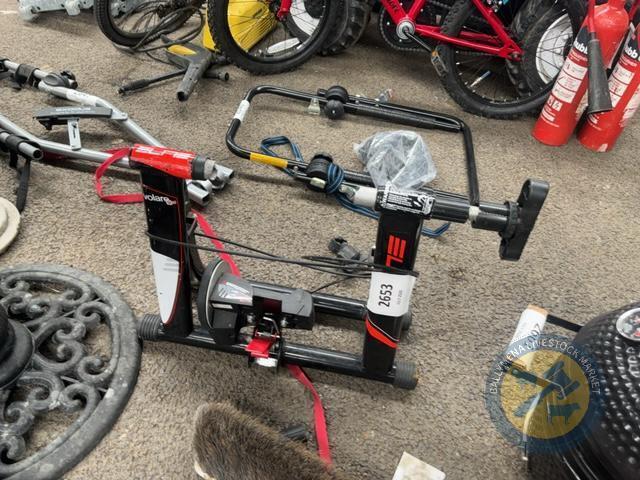 Bike rack for house