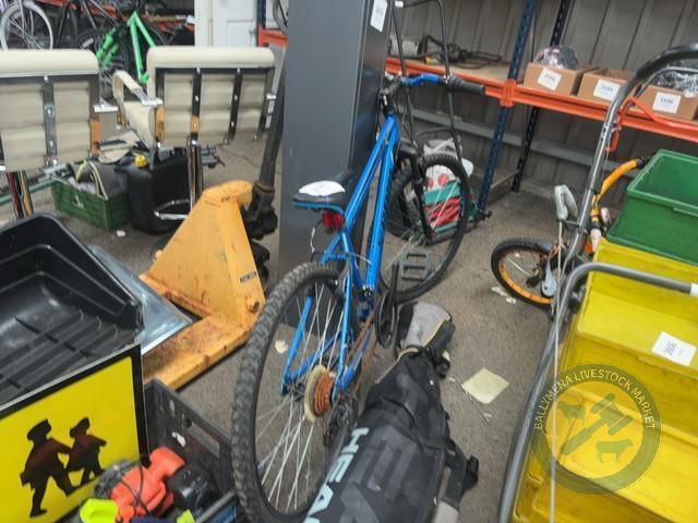 Blue bike
