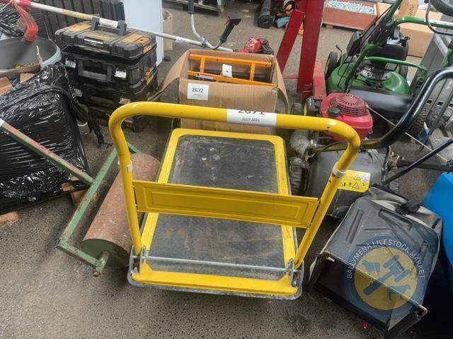 Yellow garden Trolley