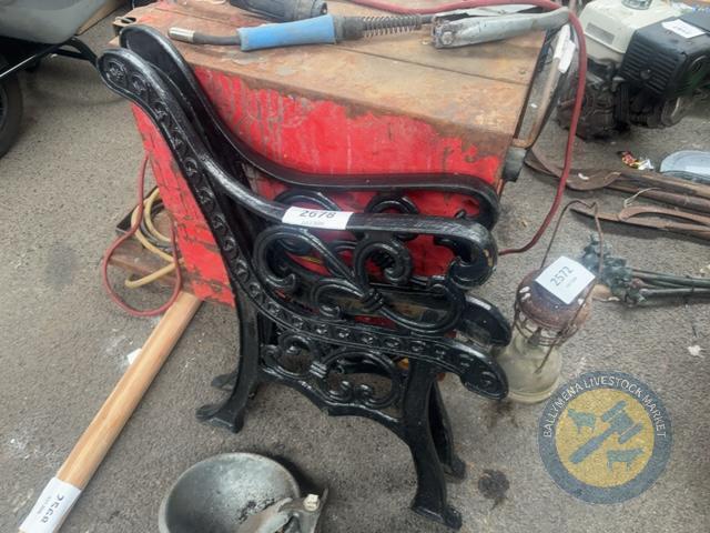 Pair or seat ends