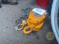 500kg pulley block & chain - 2