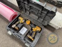 Dewalt drill combi set