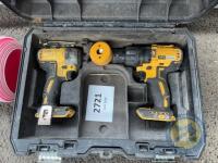 Dewalt drill combi set - 2