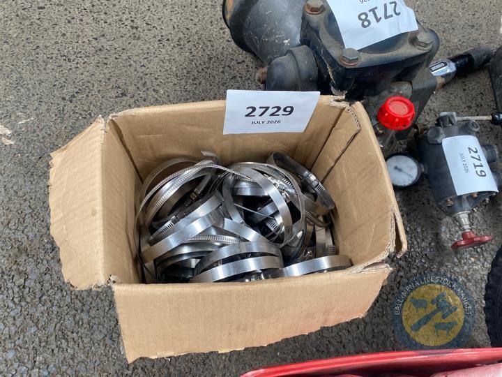Box of jubilee clips