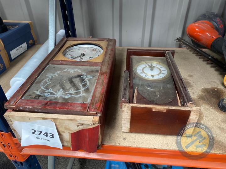 x2 clocks