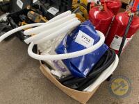 Box of conduit & fittings