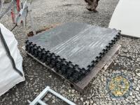 10x 2m 1mx1m rubber mats