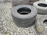 2x 195/80/15 tyres