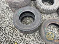 2x 195/80/15 tyres - 2