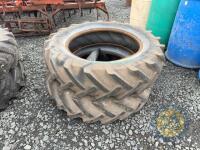 Set of 12.4/11/R28 with tubes - 3