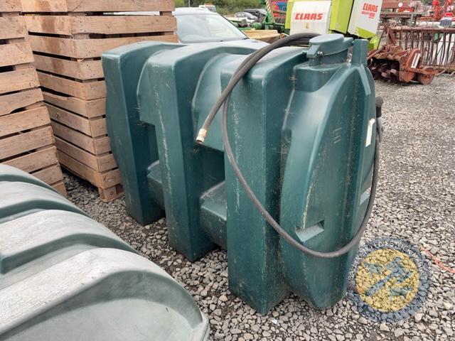 100L diesel tank with hose & nozzle