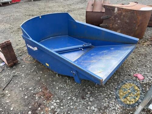 2tn dumper skip body and hydraulic ram