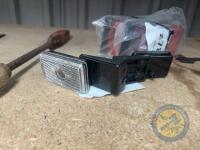 2x rechargable front marker lights