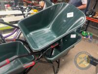 120L plastic wheel barrow