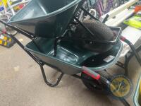 120L plastic wheel barrow