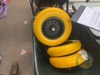 yellow puncture proof wheel - 2