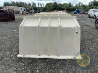 3 calf tel hutches & ring feeders - 2