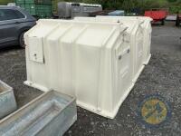3 calf tel hutches & ring feeders - 4
