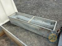1 x 6ft IAE galvanised drinker