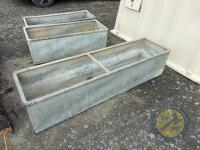 1 x 6ft IAE galvanised drinker - 3