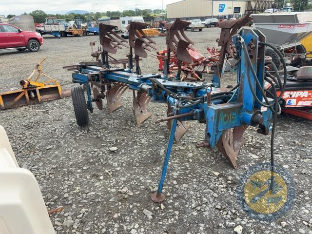 4 furrow reversible plough