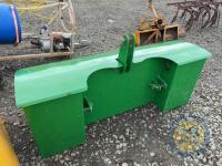 Proforage 1500kg weight block & toolbox - 3