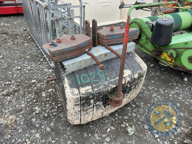 AGCO weight block 750kg