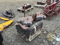 AGCO weight block 750kg - 3