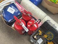 3x fire extinguishers - 2