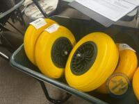 yellow puncture proof wheel