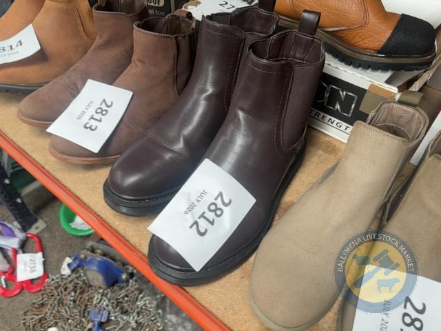size 8 boots brown