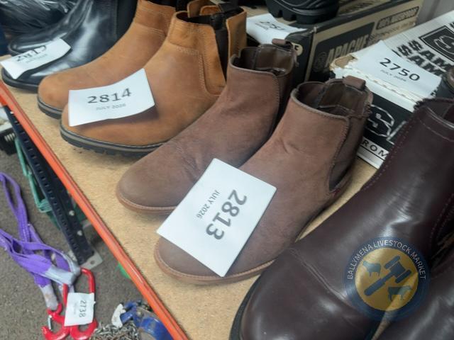 size 8 boots brown