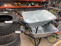 90L galvanised wheelbarrow
