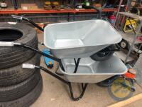 90L galvanised wheelbarrow - 2