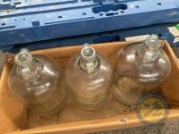 3 glass jars - 3